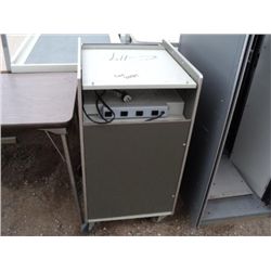 LOT OF MOBILE MEDIA CARTS