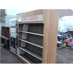 REFRIGERATOR DISPLAY RACK