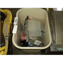 WASTE BASKET & NAPKIN HOLDERS