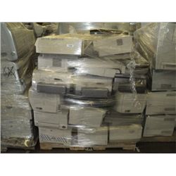 PALLET: ASSORTED INKJET, LASERJET PRINTERS,