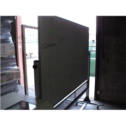 COAT RACK & DRY ERASE BOARD, 2X MONEY