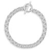 Image 1 : 7.5" Small Double Link Toggle Bracelet