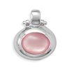 Image 1 : 8x10mm Oval Pink Shell Pendant