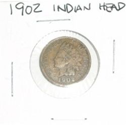 1902 INDIAN HEAD PENNY *NICE COIN - PLEASE LOOK AT PICTURE TO DETERMINE GRADE*!!