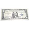 Image 1 : 1957 B SERIES $1 SILVER CERTIFICATE SERIAL # V51166682A *RARE SERIAL # SEQ*!!