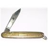 Image 2 : VERY OLD VINTAGE POCKET KNIFE STAMPED *COLONIAL U.S.A.* GOLD PLATED!!