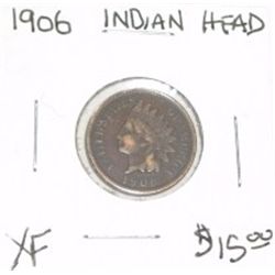 1906 INDIAN HEAD PENNY RED BOOK VALUE IS $15.00 *RARE EXTRA FINE HIGH GRADE*!!