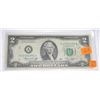 Image 1 : 1976 SERIES $2 BILL *RARE AU HIGH GRADE* SERIAL # A12251993A!!