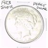 Image 1 : 1923 PEACE SILVER DOLLAR *NICE SILVER COIN - PLEASE LOOK AT PICTURE TO DETERMINE GRADE!!