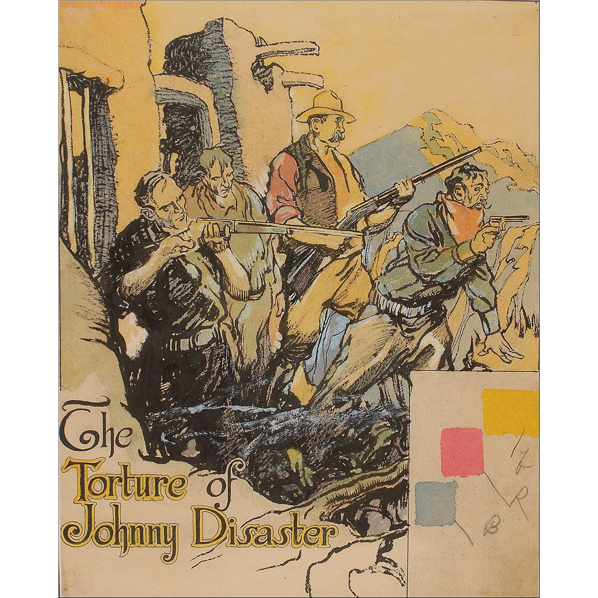 1905 Pulp Illustration For All-Story Magazine: The Torture of Johnny