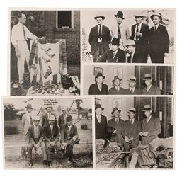 Bonnie and Clyde: Frank Hamer and Posse Photos