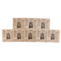 Bonnie and Clyde Wanted Posters