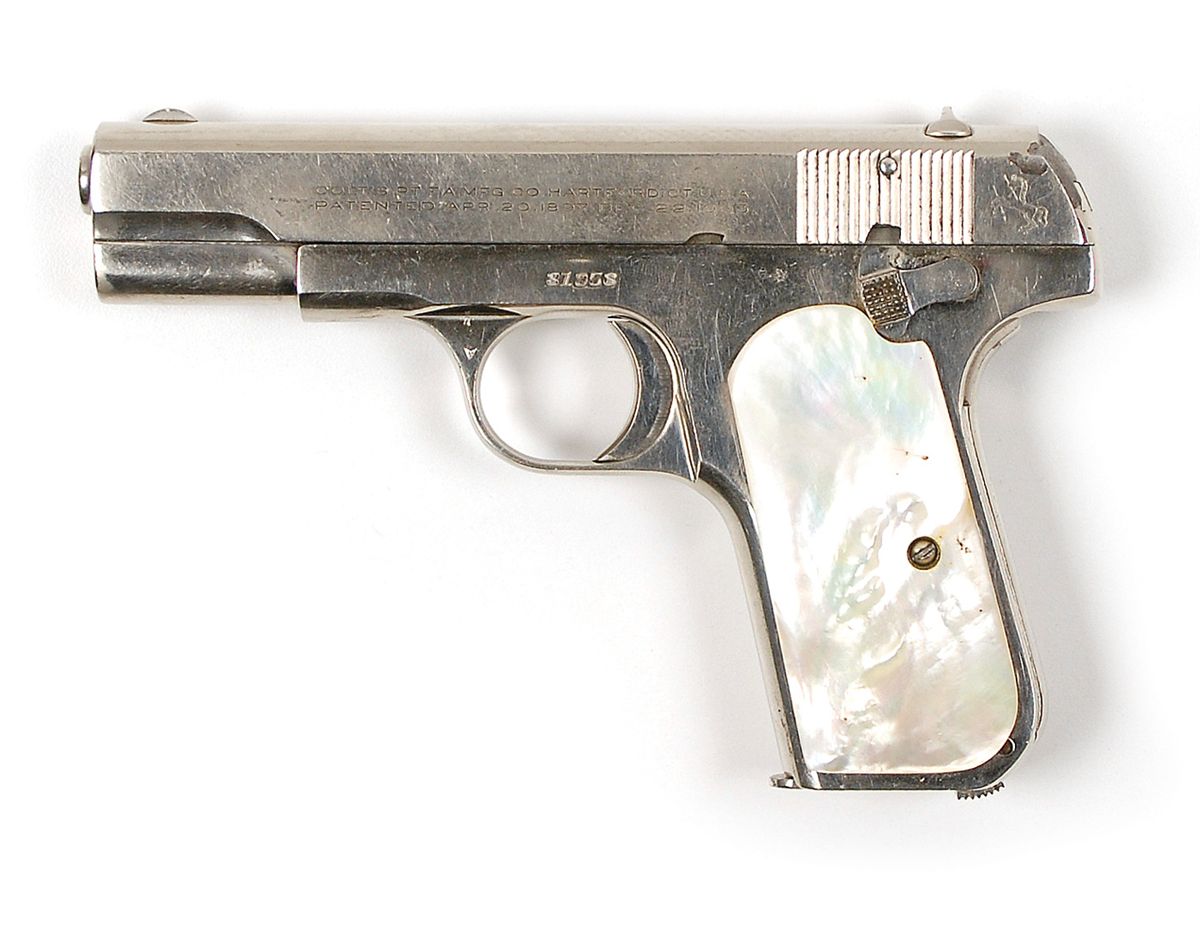Clyde Barrow Pearl Handle Gun