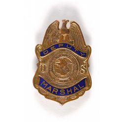 Ted Hinton Deputy US Marshal Badge