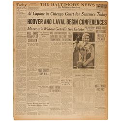 Al Capone Newspaper