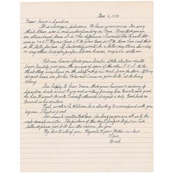 Meyer Lansky Letter