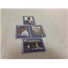 Image 1 : 4 CFL TRADING CARDS INC.: SIGNED DOUG FLUTIE