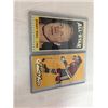Image 1 : 2 VINTAGE BOBBY HULL COLLECTOR CARDS INC.: