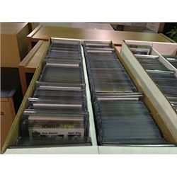 BOX LOT OF SLEEVED COLLECTOR CARDS CONTAINING