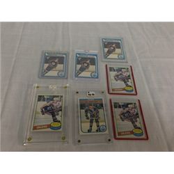 LOT OF WAYNE GRETZKY EDMONTON OILER CARDS INCL