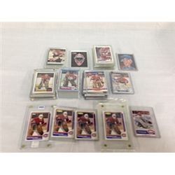 LOT OF OVER 100 PATRICK ROY HOCKEY CARDS INCLUDING