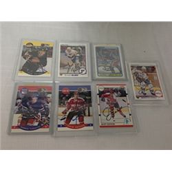 LOT OF ASSORTED AUTOGRAPHED HOCKEY CARDS