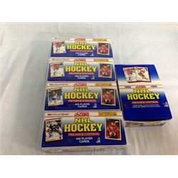 LOT OF 6 BOXES FACTORY SEALED  1991 BILINGUAL & 1 BOX