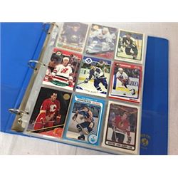 BINDER OF COLLECTOR CARDS