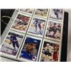 Image 1 : BINDER OF UPPER DECK 1990 HOCKEY CARDS