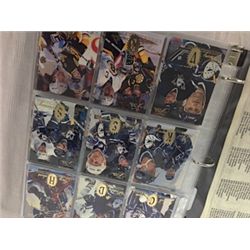 BINDER 1994/95 FLEER MASTER SET