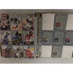 BINDER OF 1994/95 DONRUSS MASTER SET OF