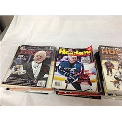 LARGE LOT OF HOCKEY INDUSTRY MAGAZINES