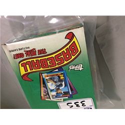 3 BOXES OF TOPPS 1990 BASEBALL CARDS