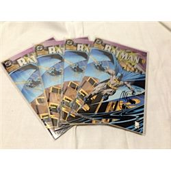 4 COPIES BATMAN 500 DYNAMIC FORCES SIGNED BY