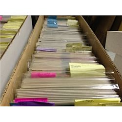 LONG BOX OF MIXED BATMAN COMICS, MINI SERIES,