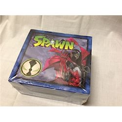 4 CASES PLUS 5 BOXES OF SPAWN TRADING CARDS