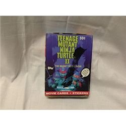BOX OF TEENAGE MUTANT TURTLES TWO SECRET OF