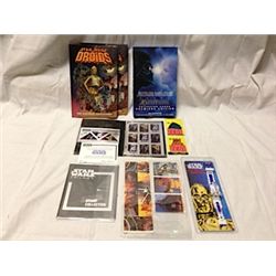 ASSORTED STAR WARS COLLECTABLE ITEMS INCLUDING