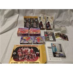 LARGE LOT OF BASKETBALL COLLECTOR ITEMS INCLUDING