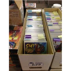 LONG BOX OF ASSORTED SHI COMICS