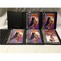 5 BINDERS OF DYNAMIC FORCES VAMPIRELLA DEATH &