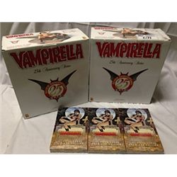 2 VAMPIRELLA 25TH ANNIVERSARY STATUE, ONE WITH