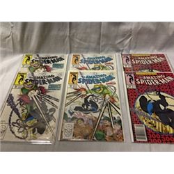 LOT OF 6 MCFARLAINE AMAZING SPIDER-MAN DESIRABLE