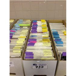 LONG BOX WITH ASSORTED COMICS