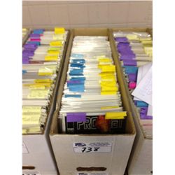 LONG BOX WITH ASSORTED COMICS