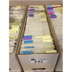 LONG BOX WITH ASSORTED COMICS