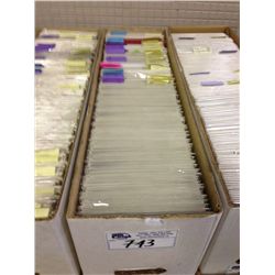 LONG BOX WITH ASSORTED COMICS