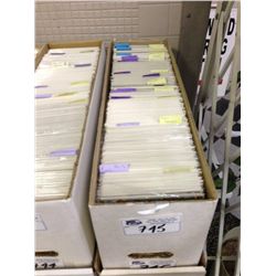 LONG BOX WITH ASSORTED COMICS