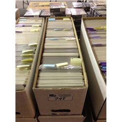 LONG BOX WITH ASSORTED COMICS