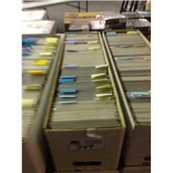 LONG BOX WITH ASSORTED COMICS